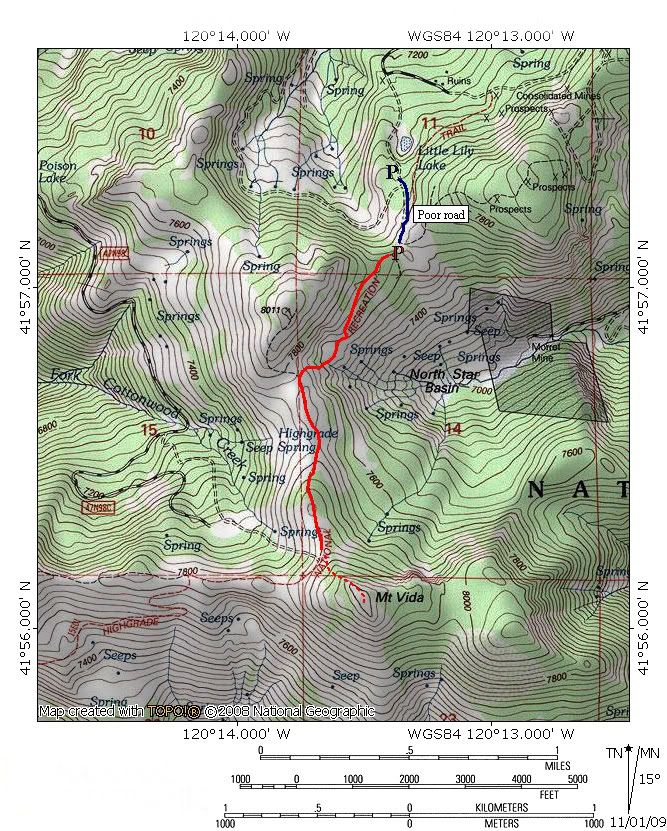 Highgrade Trail Climbing, Hiking & Mountaineering SummitPost